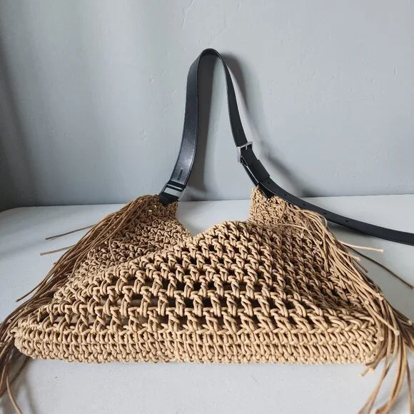 All Saints Large Crochet Bag "LIKE NEW" - Picture 8 of 16